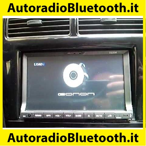 Blaupunkt SD Bluetooth 2din mp3 USB volante autoradio per Fiat Grandepunto 05-06 